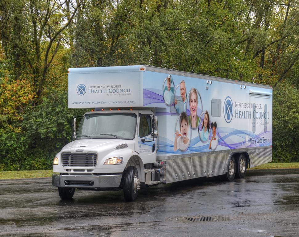 Mobile dental truck